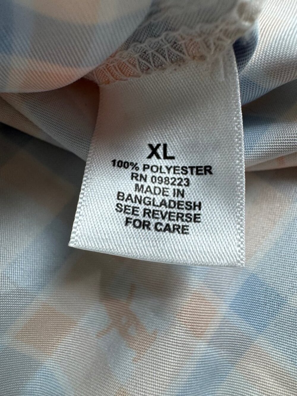 Magellan Outdoors Vented Fishing Shirt Houston Rodeo Orange Blue Plaid XL - Picture 13 of 15